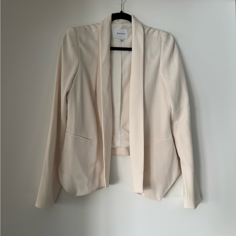 Babaton Cream Blazer in size small
